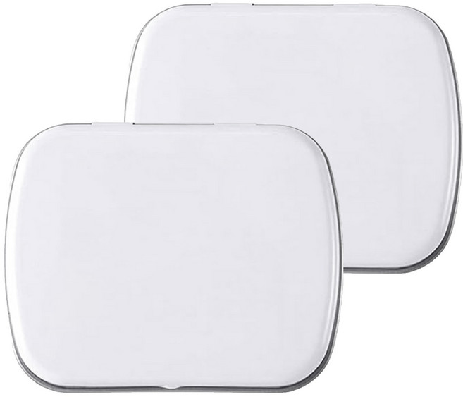 Funny Nail 凝膠美甲調色盤 KN-A4097, 2個, 銀色