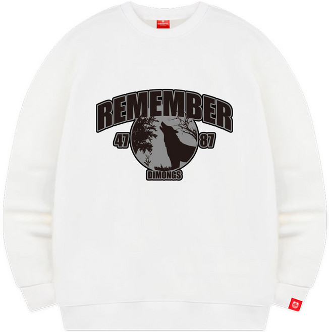 디몽스 남녀공용 리멤버 4787 맨투맨 MMA_0082