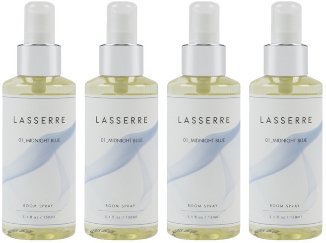 라쎄르 룸스프레이 미드나잇블루 본품, 150ml, 4개