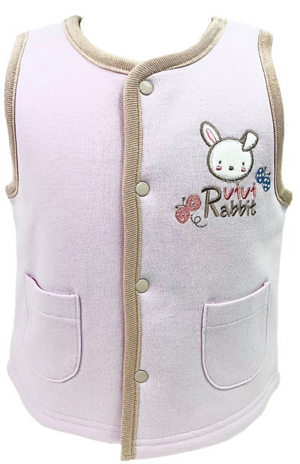 vivibaby 鋪棉兔背心