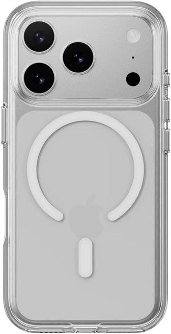 MAGEASY Bright M 手機 防摔殼 手機殼 iPhone 17 Pro MagSafe 超軍規 不發黃 透明 + 白色