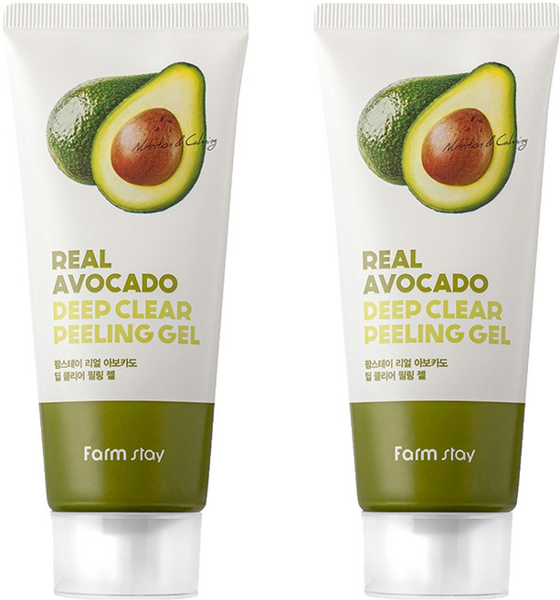 팜스테이 리얼 아보카도 딥 클리어 필링 젤, 100ml, 2개