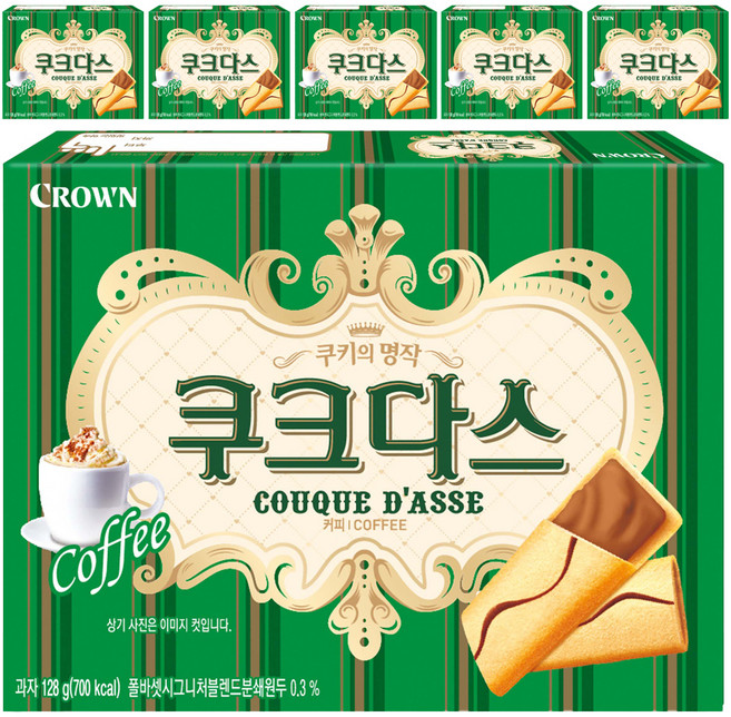 쿠크다스 커피, 289g, 6개