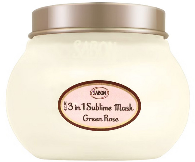 SABON 三合一修護髮膜 以色列綠玫瑰, 200ml, 1件