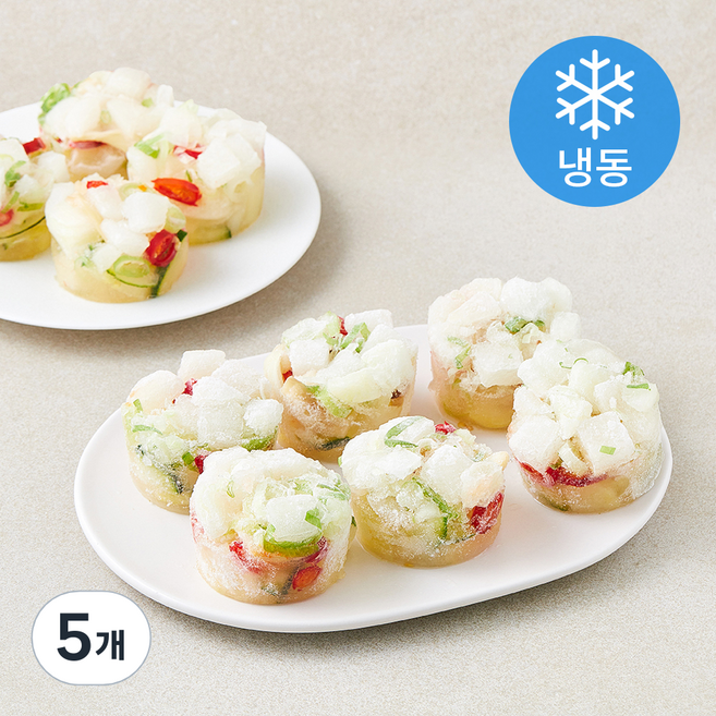 된장찌개용 야채믹스 블럭형 10개입 (냉동), 5개, 1kg