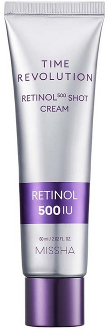 MISSHA 逆轉時光 500shot面霜, 60ml, 1條