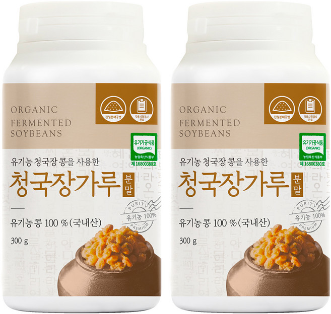 Organicmaru 韓式大醬粉, 300g, 2罐