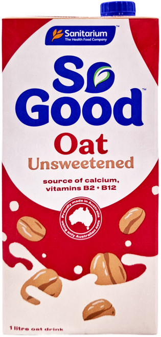 So Good 燕麥奶 無加糖, 1L, 1瓶