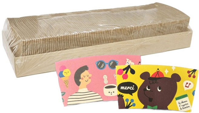 10/13 캐릭터 20종 컵홀더 랜덤발송, 1개, 100개입