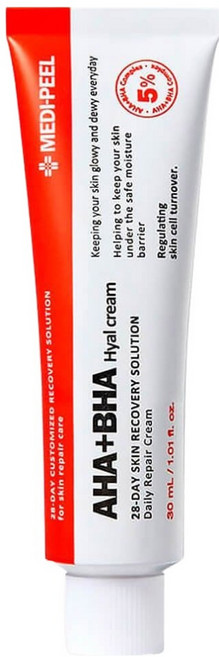 MEDIPEEL 美蒂菲 AHA+BHA 28天修護霜, 30ml, 1條