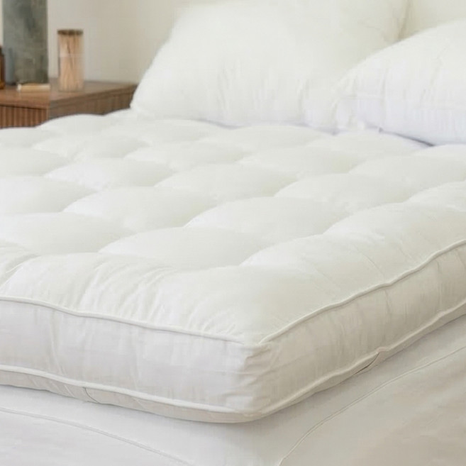 아토앤알로 쉐이프 항균 알러지케어 토퍼, 화이트