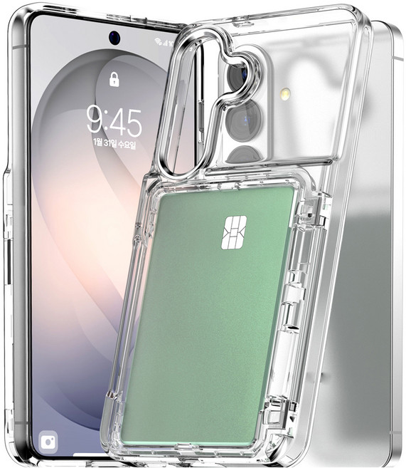 케이맥스 메탈 카드수납 휴대폰 케이스