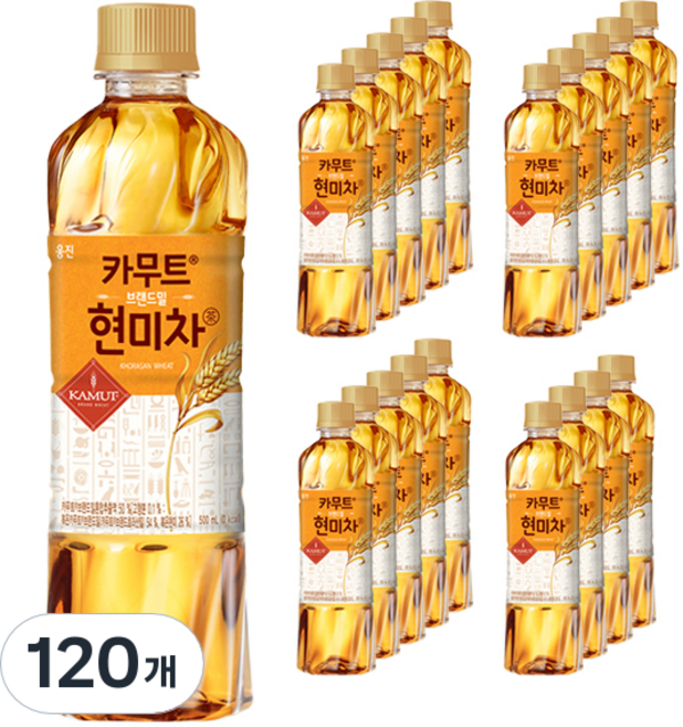 웅진 카무트 현미차, 500ml, 120개