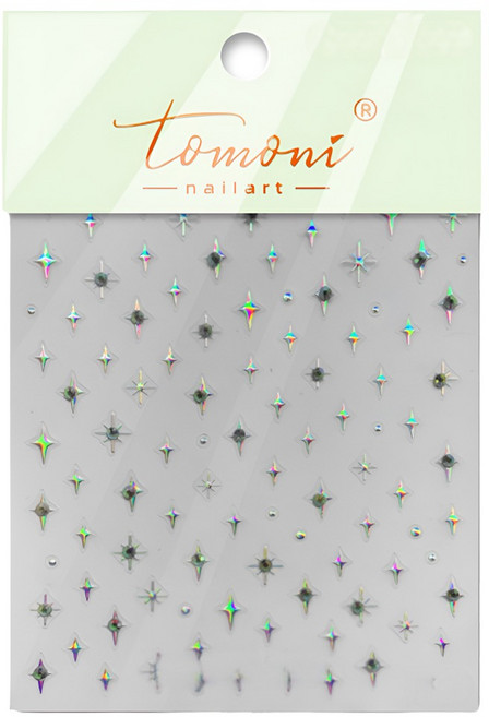 온온 별 포인트 네일 스티커, 1개, 홀로그램