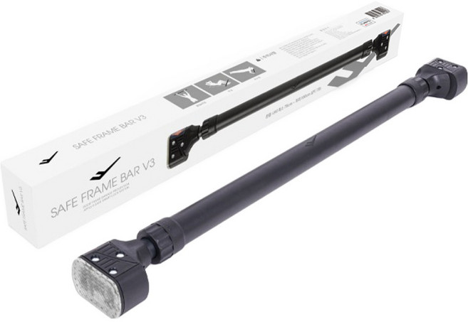 프로스펙스 흠집방지 안전철봉 V3, 블랙