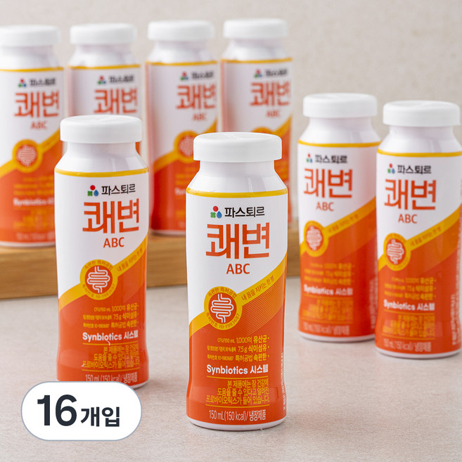 파스퇴르 쾌변 ABC, 150ml, 4개입, 4개