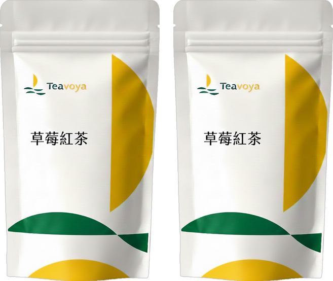 Teavoya 嘉柏茶業 草莓紅茶, 3g, 2袋, 15包