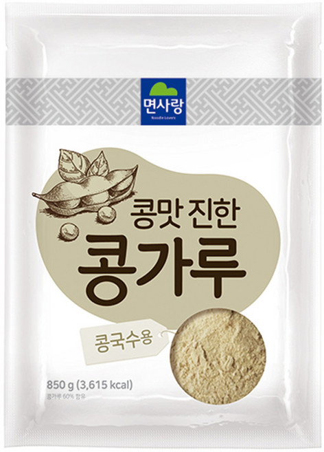 면사랑 콩맛 진한 콩가루, 850g, 1개