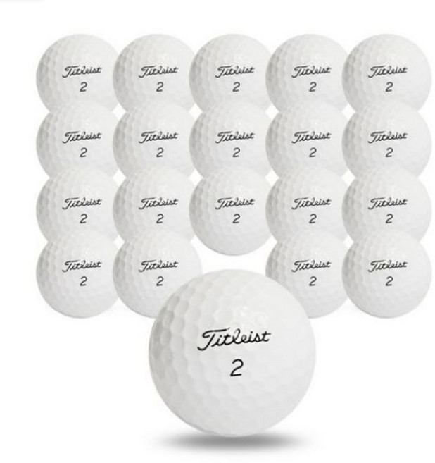 Titleist PRO V1 V1X 混合二手球 3級, 白色, 1入, 20個