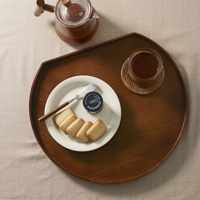 코멧 홈 반달 애쉬 트레이, 우드