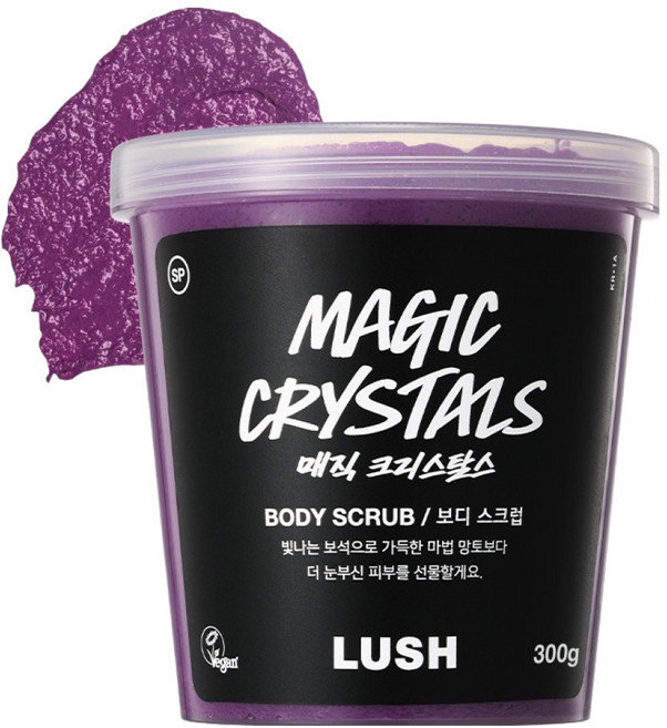 러쉬 매직 크리스탈스 보디 스크럽, 300g, 1개