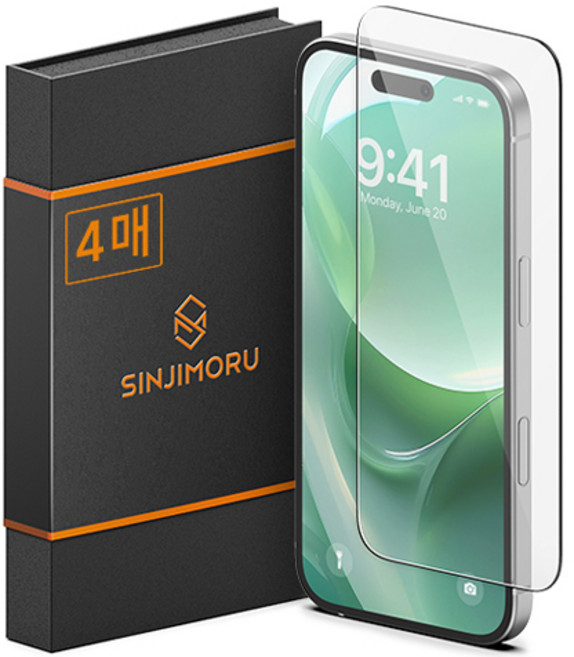 신지모루 신지글래스 2.5D 강화유리 휴대폰 액정보호필름 4p, 1세트