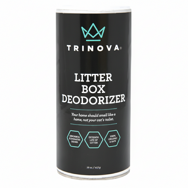 美國 TRINOVA 貓砂盆天然除臭大師 33915, 453g, 1瓶