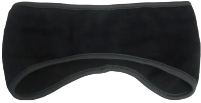 써머텍트 방한 이어머프 기모 헤드밴드, 블랙, 1개