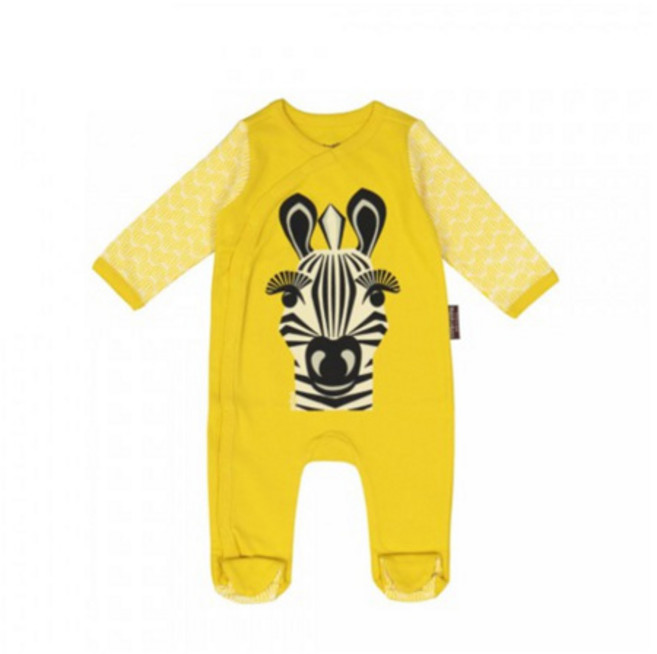 Coqenpate 乖乖睡套裝組 法國有機棉寶寶童趣連身兔裝 GOTS認證 含同色寶寶帽