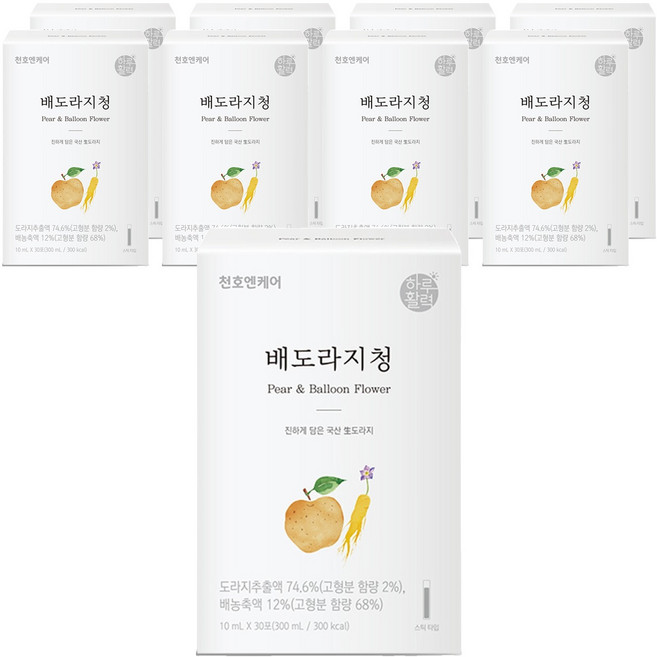 천호엔케어 하루활력 배도라지청, 300ml, 9개