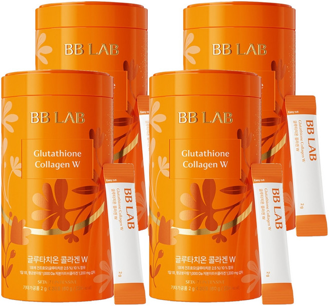 BB LAB 科研 穀胱甘肽膠原蛋白W, 4個, 60g
