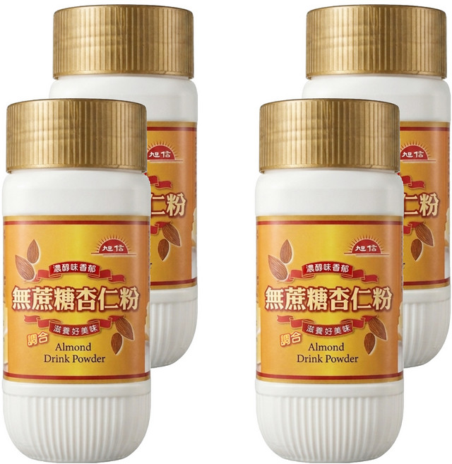 旭信 無蔗糖杏仁粉, 750g, 4罐