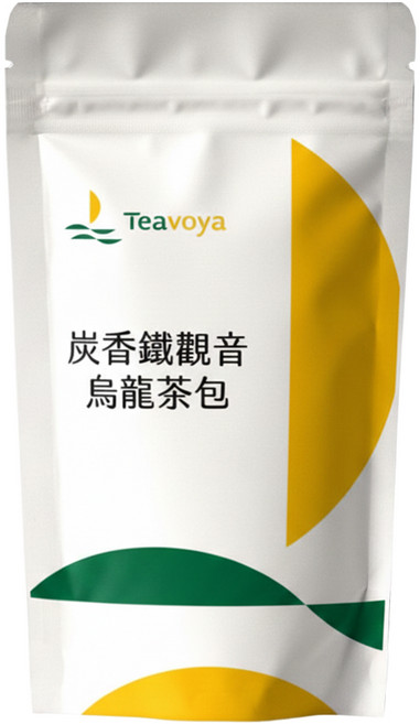 Teavoya 嘉柏茶業 炭香鐵觀音烏龍, 3g, 20包, 1袋