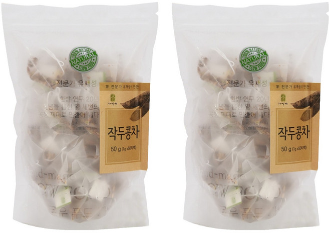 자연애 작두콩차, 1g, 50개입, 2개