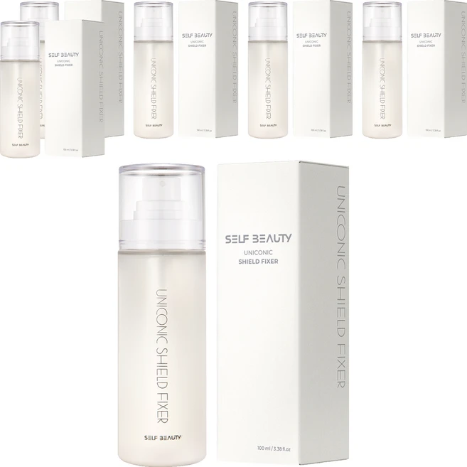 [비건뷰티] 셀프뷰티 유니콘 매트 피니시 쉴드 메이크업 픽서, 100ml, 6개 - 쿠팡