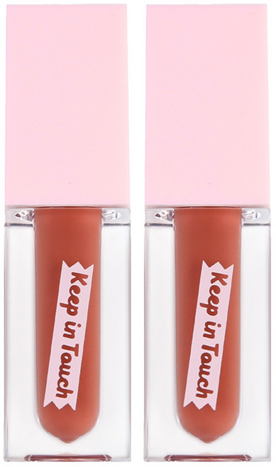 [비건뷰티] 키핀터치 젤리 립 플럼퍼 틴트, 에스프레소 마티니, 2개