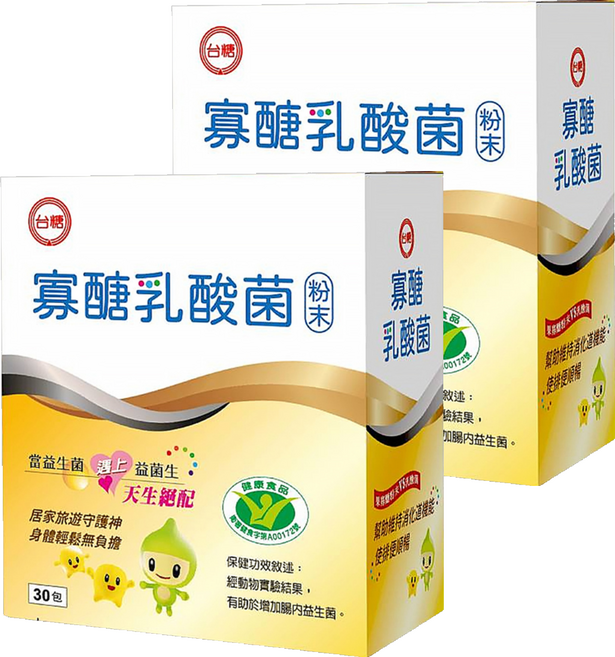台糖 寡醣乳酸菌, 3g, 30包, 2盒