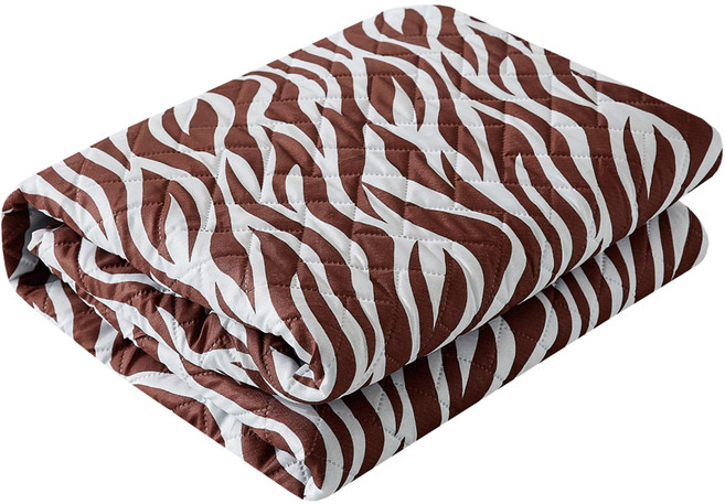 한일의료기 고급전기요 지브라 HL-203D(22), 브라운, 라지(135 x 180 cm)