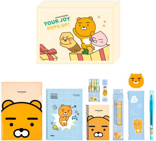 카카오프렌즈 오늘도 문구세트 라이언, 1세트