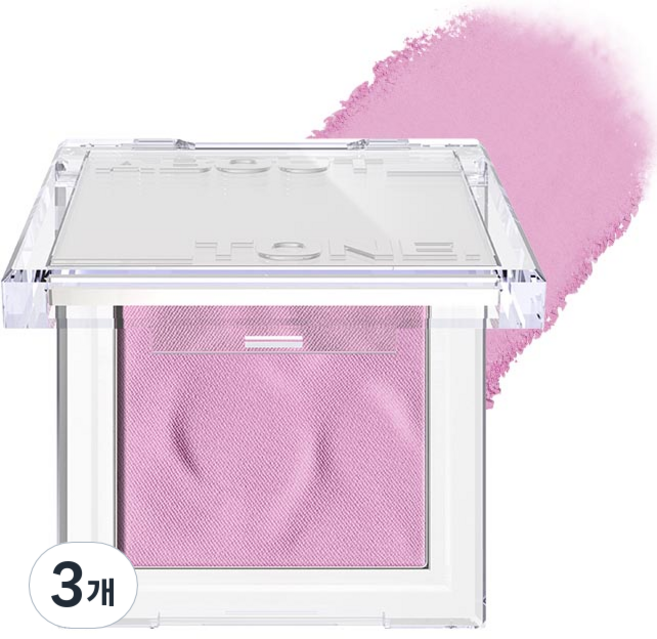 어바웃톤 플러피 웨어 블러셔 4.3g, 06 무드 라벤더, 3개