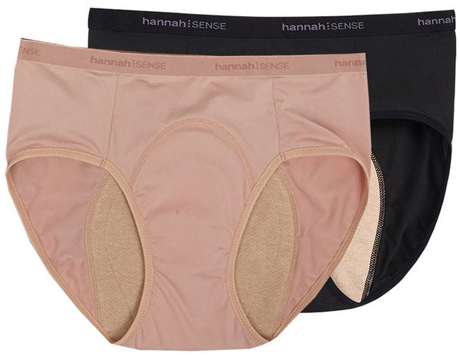 한나센스 미디나이트 생리팬티 2종 세트, M(95), 2개입, 1개