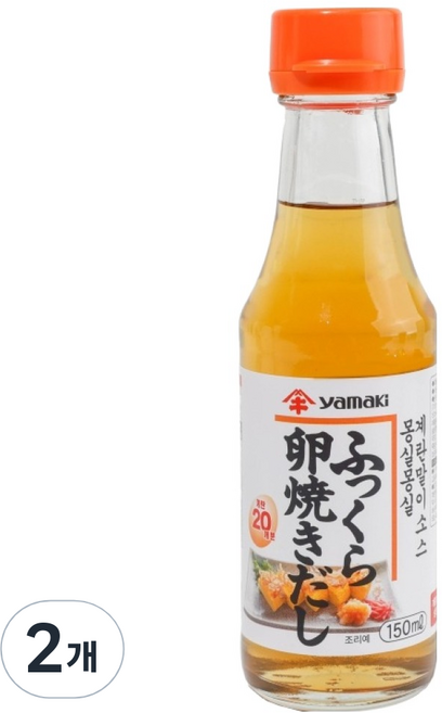 야마끼 몽실몽실 계란말이 소스, 2개, 150ml