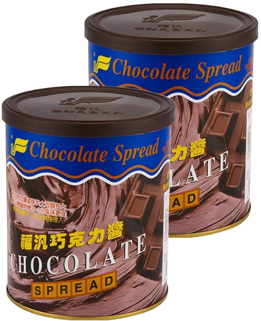 FUFANN 福汎 巧克力醬, 900g, 2罐