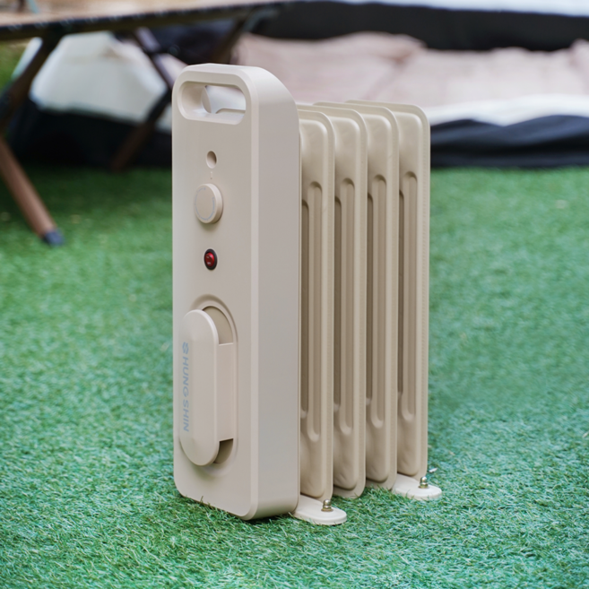 흥신라디에이터 오르씨 캠핑 라디에이터 Vanilla + 가방 세트, ORRCY-21