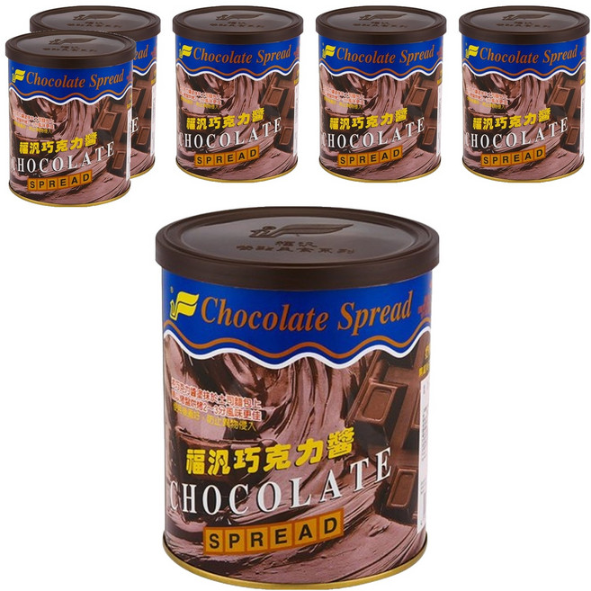FUFANN 福汎 巧克力醬, 900g, 6罐