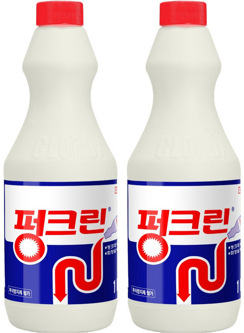 펑크린 배수구세정제, 1L, 2개