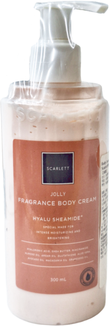 SCARLETT 美體身體霜 歡樂, 300ml, 1瓶