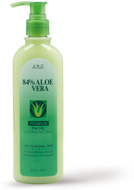 JNC 알로에베라 프리미엄 클렌징 겔, 240ml, 1개