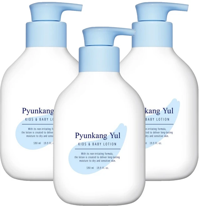 편강율 키즈 앤 베이비 로션 스위트 오렌지, 590ml, 3개 - 쿠팡