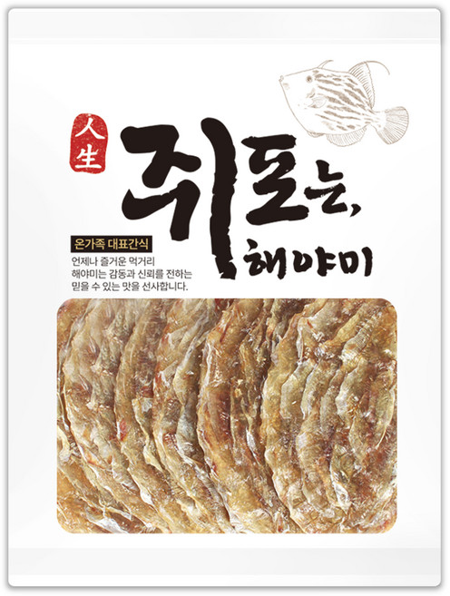 해야미 참쥐포 대, 500g, 1개